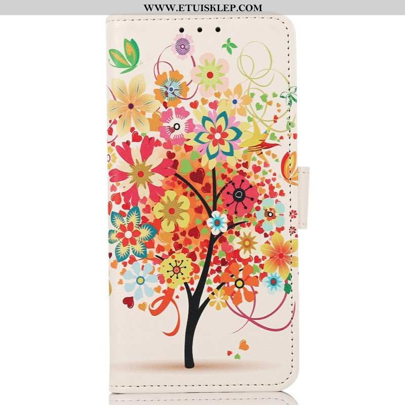 Etui Folio do Sony Xperia 5 IV Kwitnące Drzewo